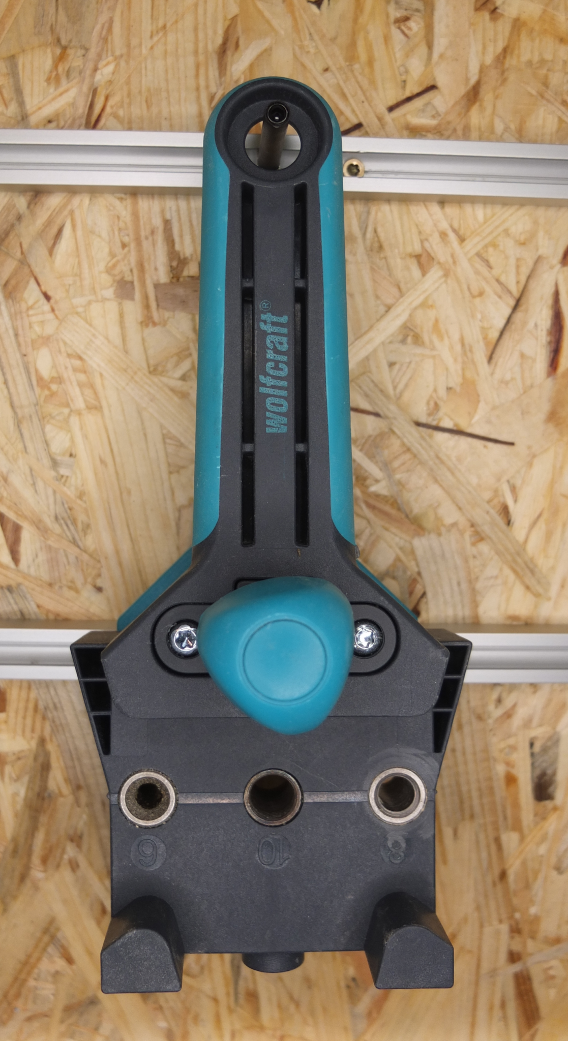 Profilschienen Werkzeugwand Meisterdübler aufgehängt