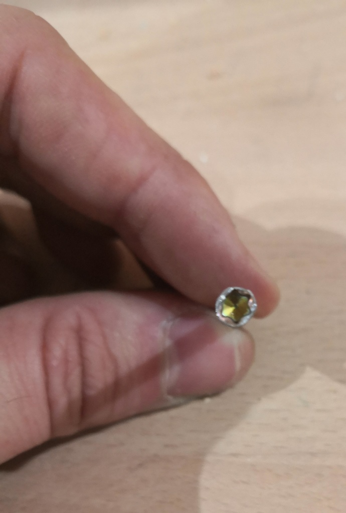 Fräszirkel Schraube abgeflext