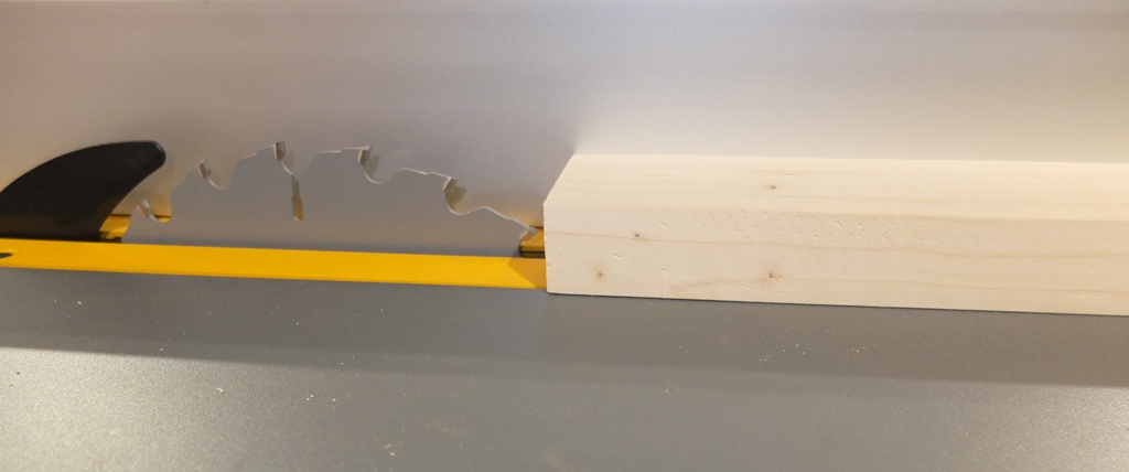 DeWALT DWE7492 Frästisch Gleitschiene Höhe sägen