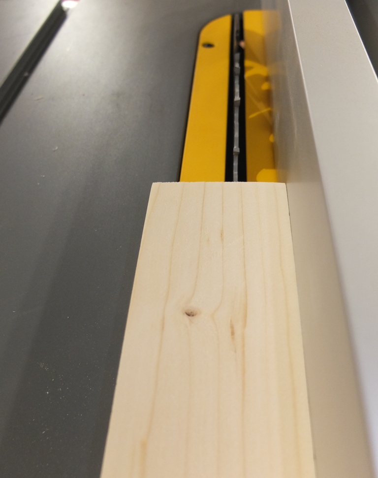 DeWALT DWE7492 Frästisch Gleitschiene Höhe sägen