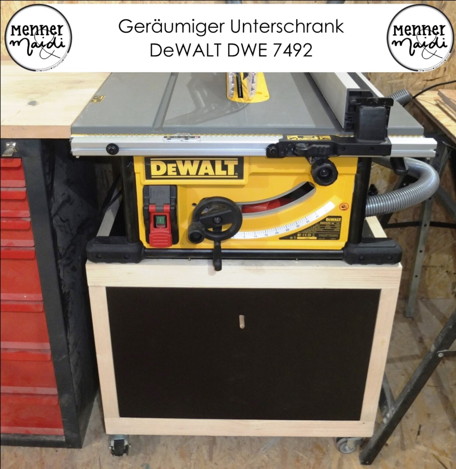 Erweiterungen für die DeWALT DWE7492 – menner&maidi